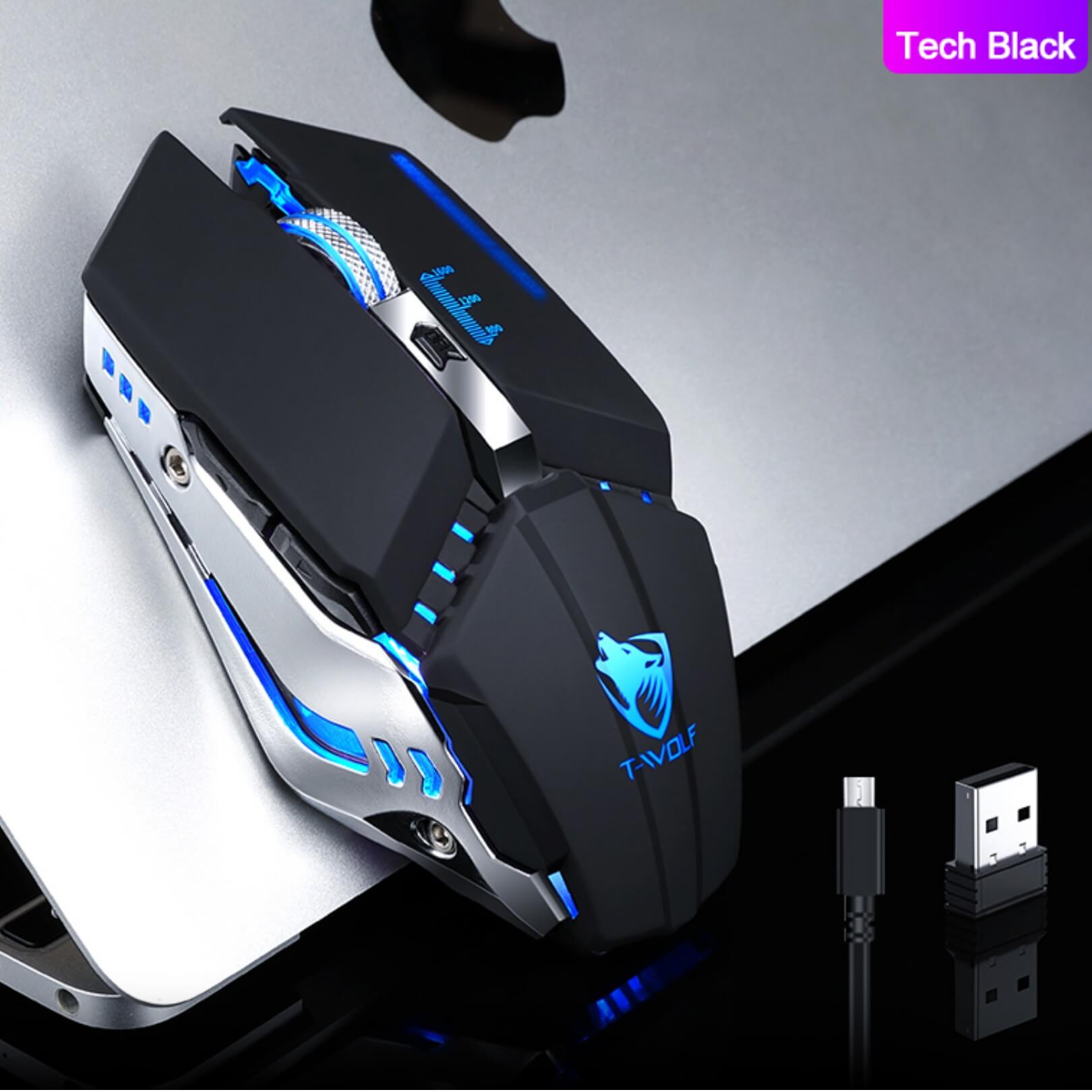 6-Button Wireless Gaming Mouse - Precision Control for Gaming