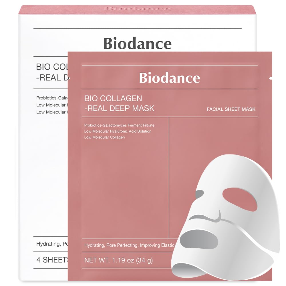 BIODANCE Bio-Collagen Real Deep Mask - 34g x4 masks