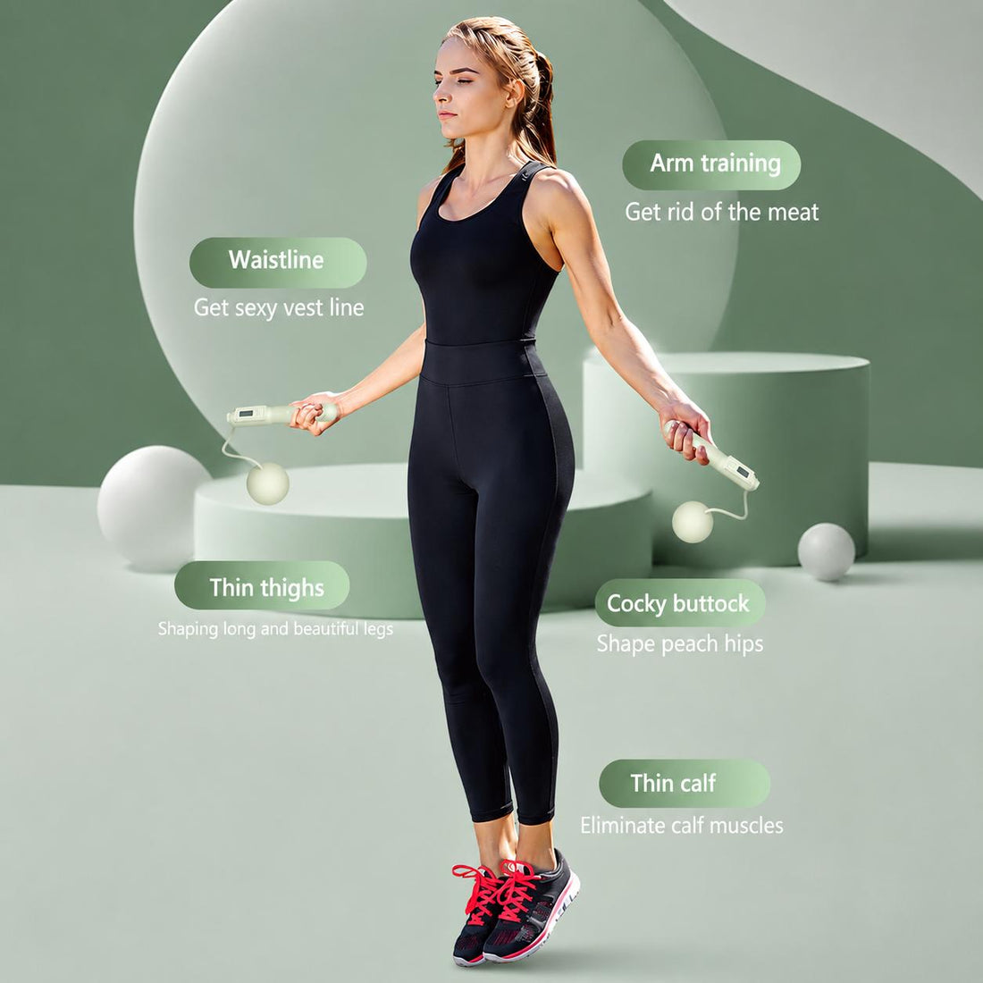 Digital Cordless Jumping Rope