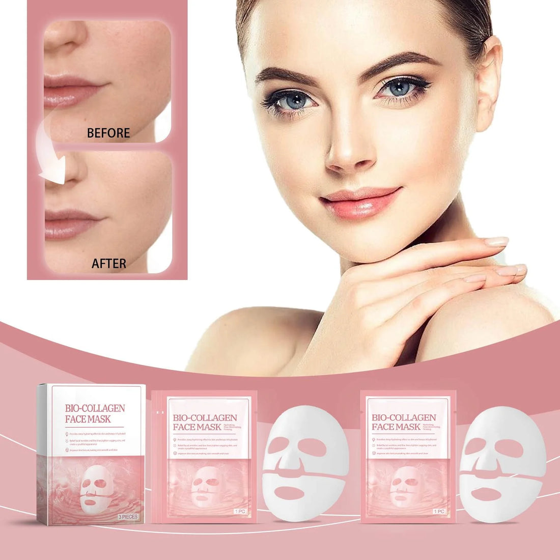 BIODANCE Korean Collagen Masks (4 Pack) – Overnight Anti-Wrinkle & Deep Hydration