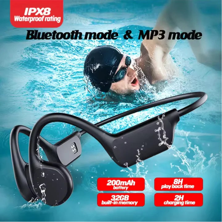 Vibrant Waterproof Wireless Headphones For Swimming Picture Nature Vibrant Waterproof Wireless Headphones For Swimming Picture Nature